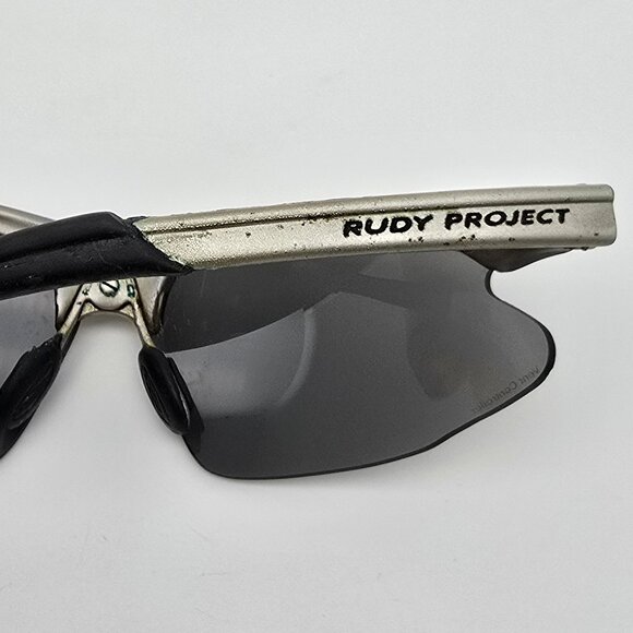 Rudy Project SN 58 Kerosene Titanium Honeycomb Frame 2x Lens Sunglasses w/ Case - Picture 10 of 16
